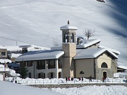 Alla Madonna delle Nevi con tanta neve nella splendida giornata dell'Immacolata dell'8 dicembre 2008)   - FOTOGALLERY